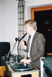 Party DJ Peter Herrmann September 1987